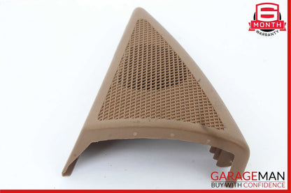 03-09 Mercedes W211 E350 E500 Front Left Side Tweeter Speaker Cover Brown OEM