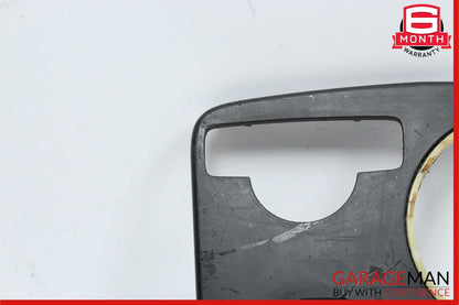 08-14 Mercedes W204 C300 E550 Center Console Cup Holder Bezel Trim Cover OEM