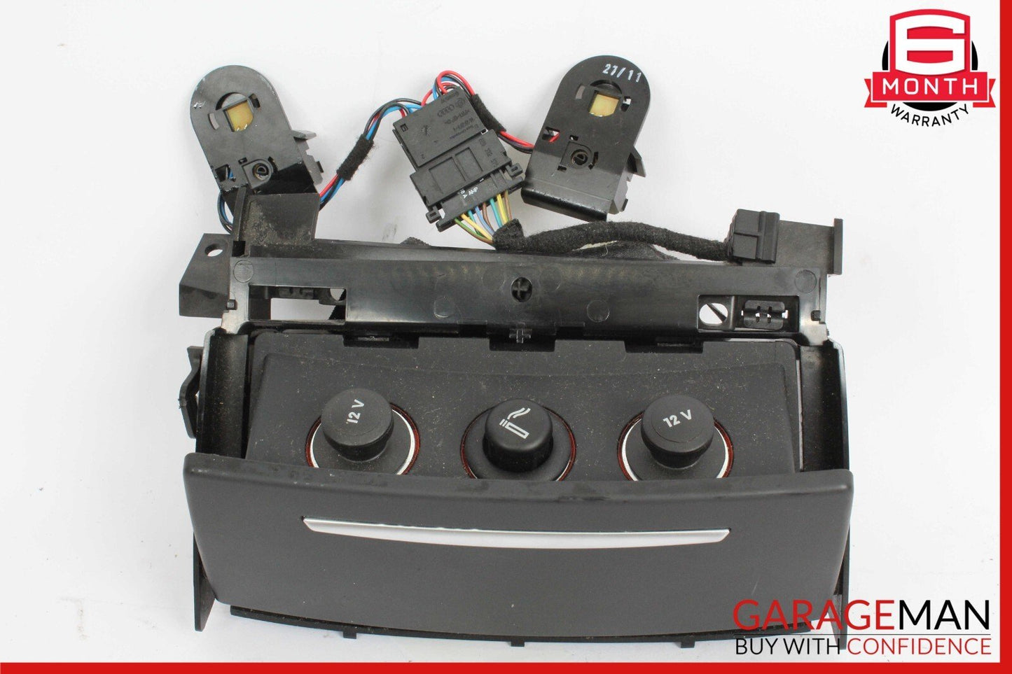 11-18 Audi A8 Rear Center Console Cigarette Lighter Outlet 4H0864051B OEM