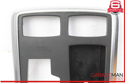 12-19 Mercedes X166 GL450 Center Console Bezel Trim Black 1666801817 OEM