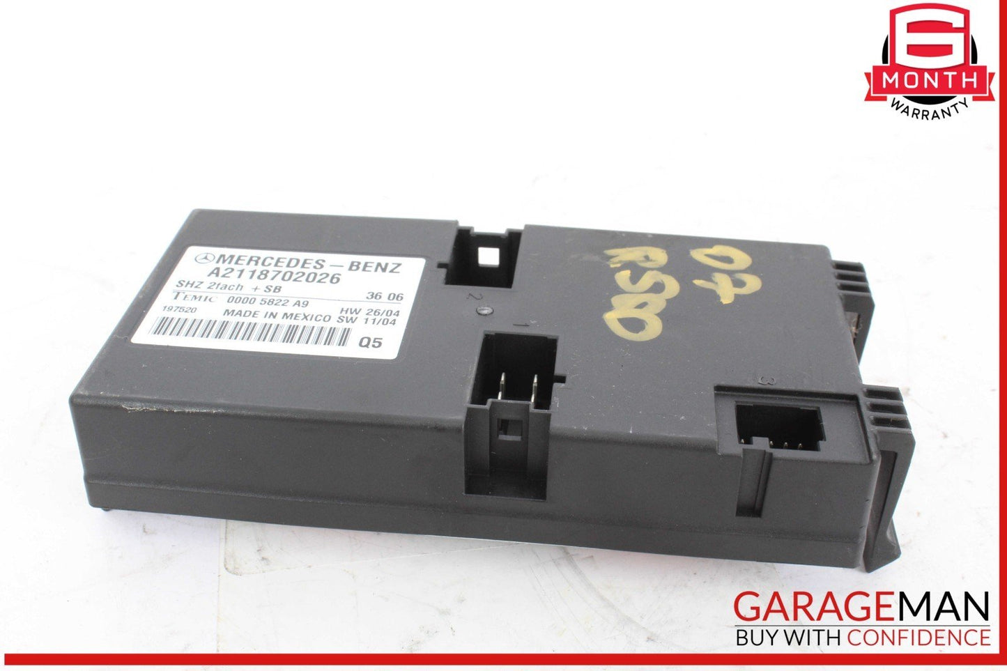 06-13 Mercedes W251 R500 Heated Seat Control Module Unit 2118702026 OEM