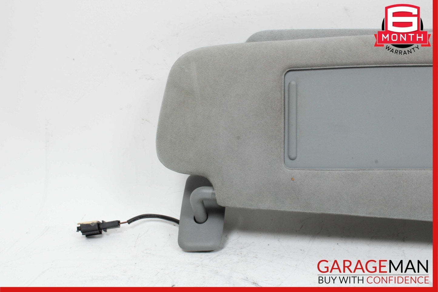 03-10 Porsche Cayenne 955 957 Front Right Side Sunvisor Sun Visor Shade Gray OEM