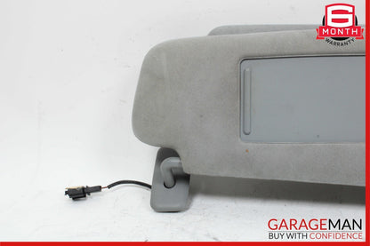 03-10 Porsche Cayenne 955 957 Front Right Side Sunvisor Sun Visor Shade Gray OEM