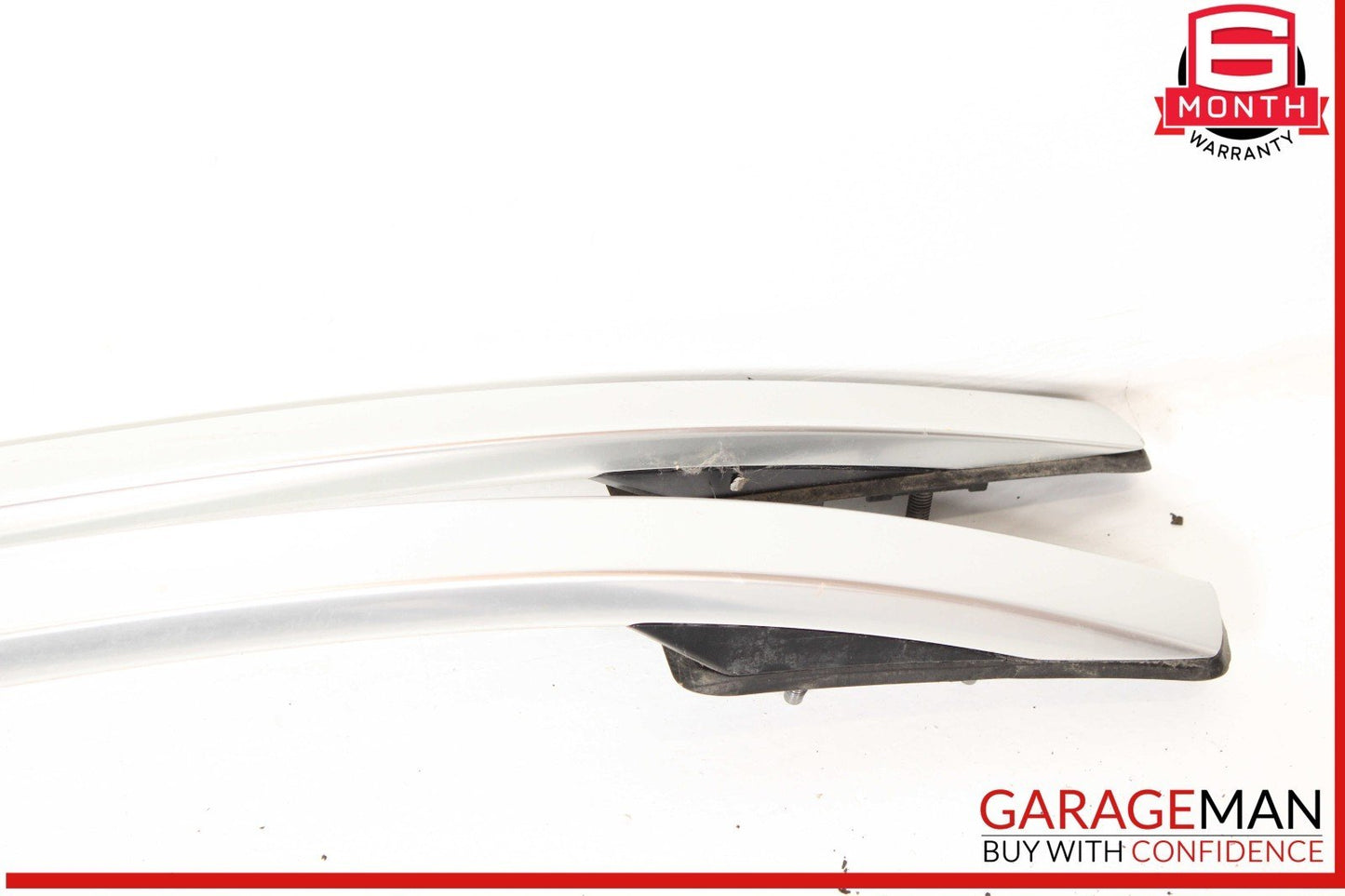 12-19 Mercedes W166 GLE400 GLE550 Baggage Luggage Roof Rack Rail Set of 2 Pc OEM