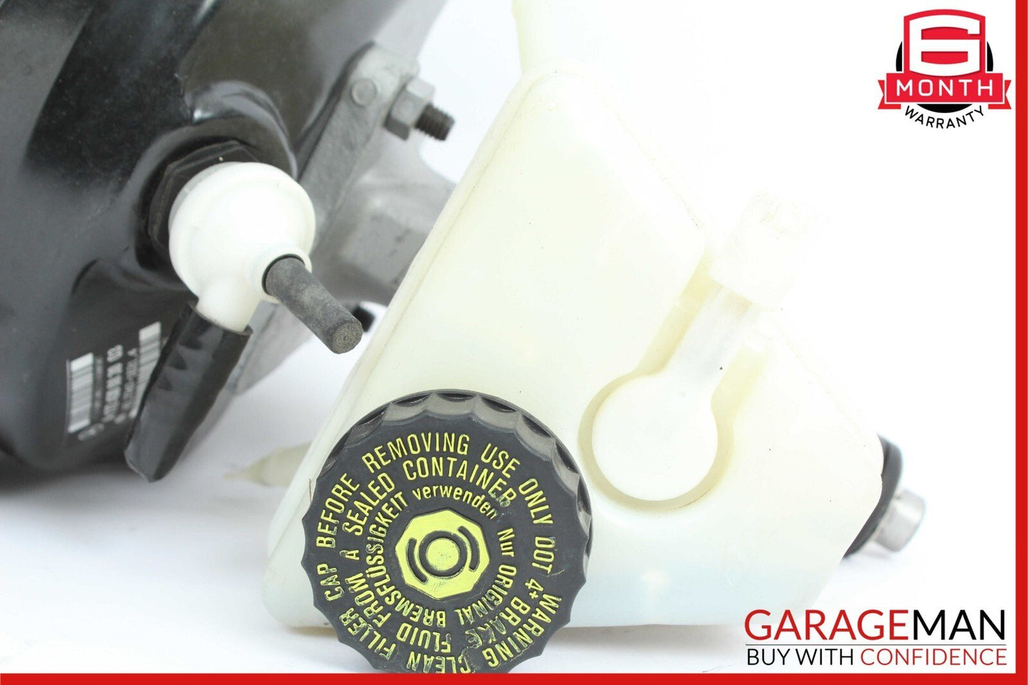 12-16 Mercedes R172 SLK250 Power Brake Booster Master Cylinder Reservoir Assy