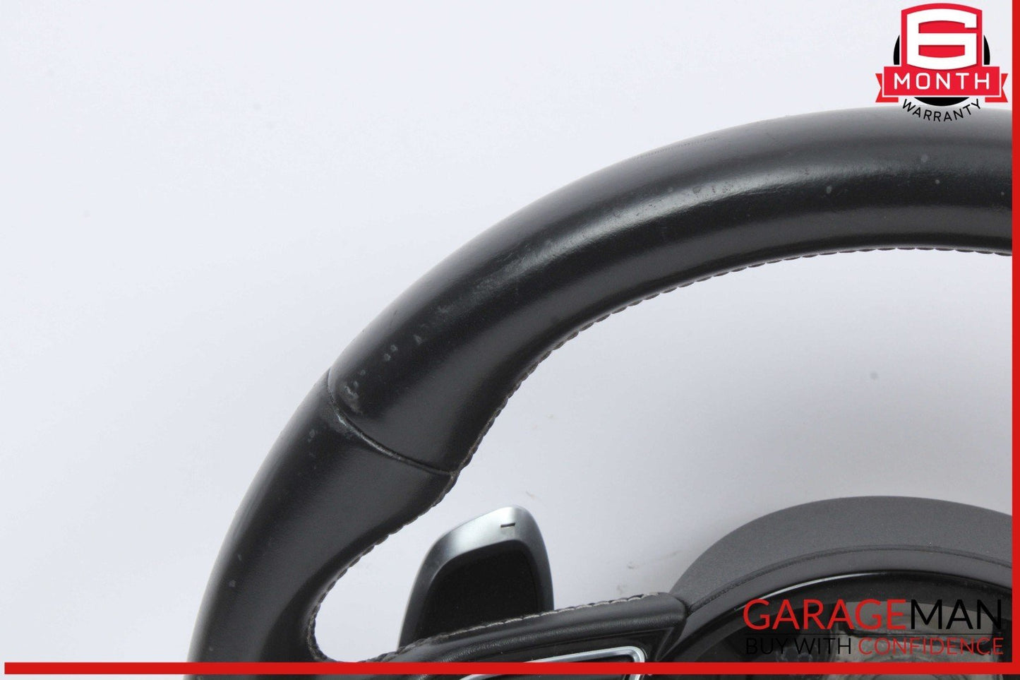 14-16 Audi SQ5 Q5 Front Left Driver Side Steering Wheel w/ Paddle Shifters OEM
