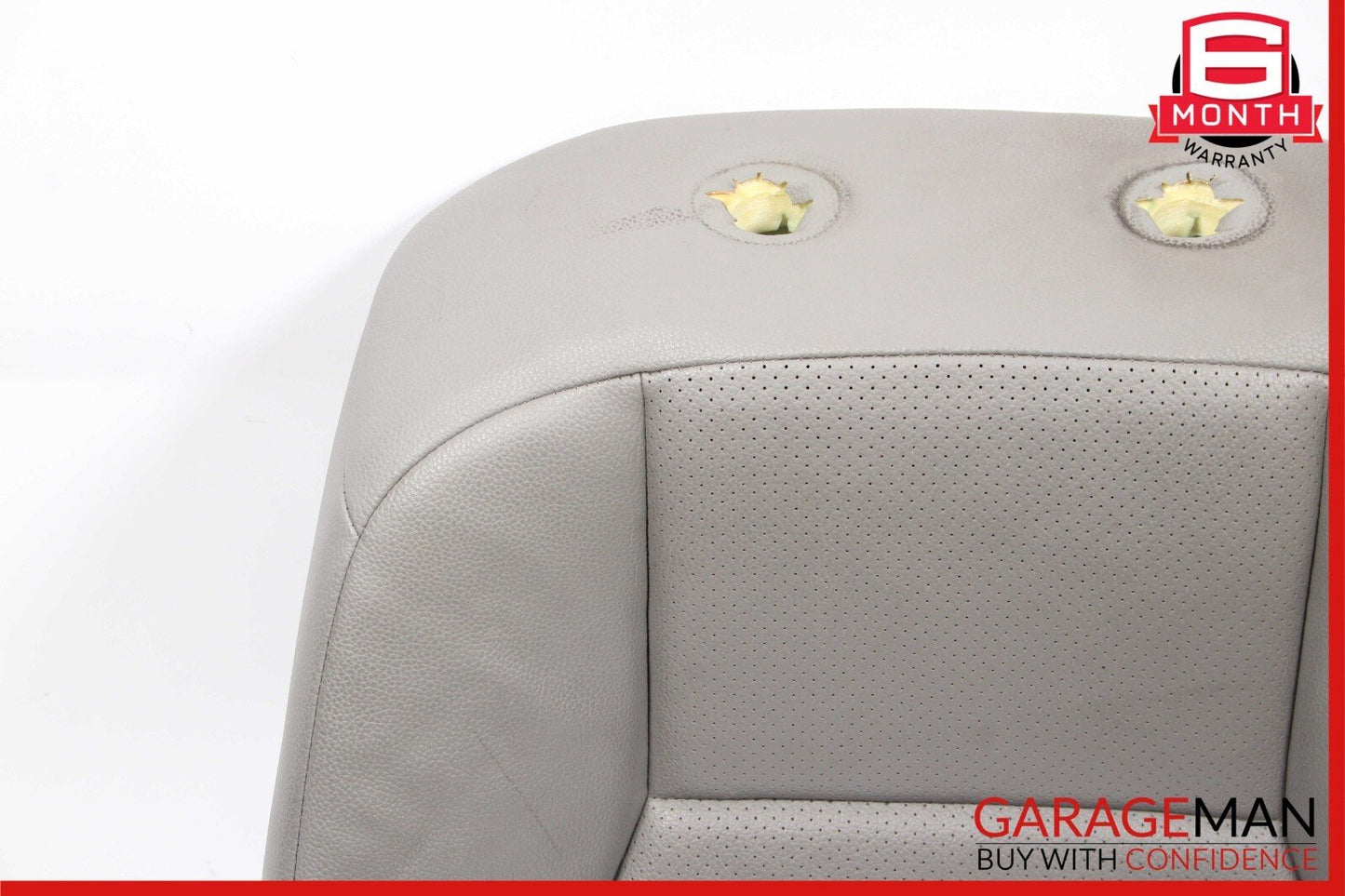 08-14 Mercedes W204 C250 Front Right Passenger Side Top Upper Seat Cushion Gray