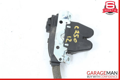 08-17 Mercedes W204 C250 C350 Rear Trunk Lid Lock Latch Actuator w/ Cylinder OEM