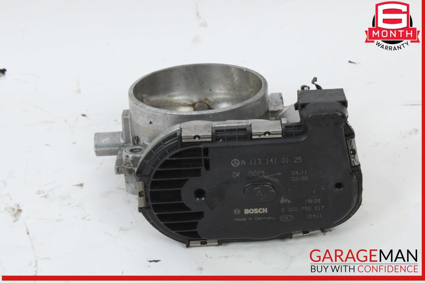 00-13 Mercedes W204 C300 E500 S500 Engine Throttle Valve Body 1131410125 OEM