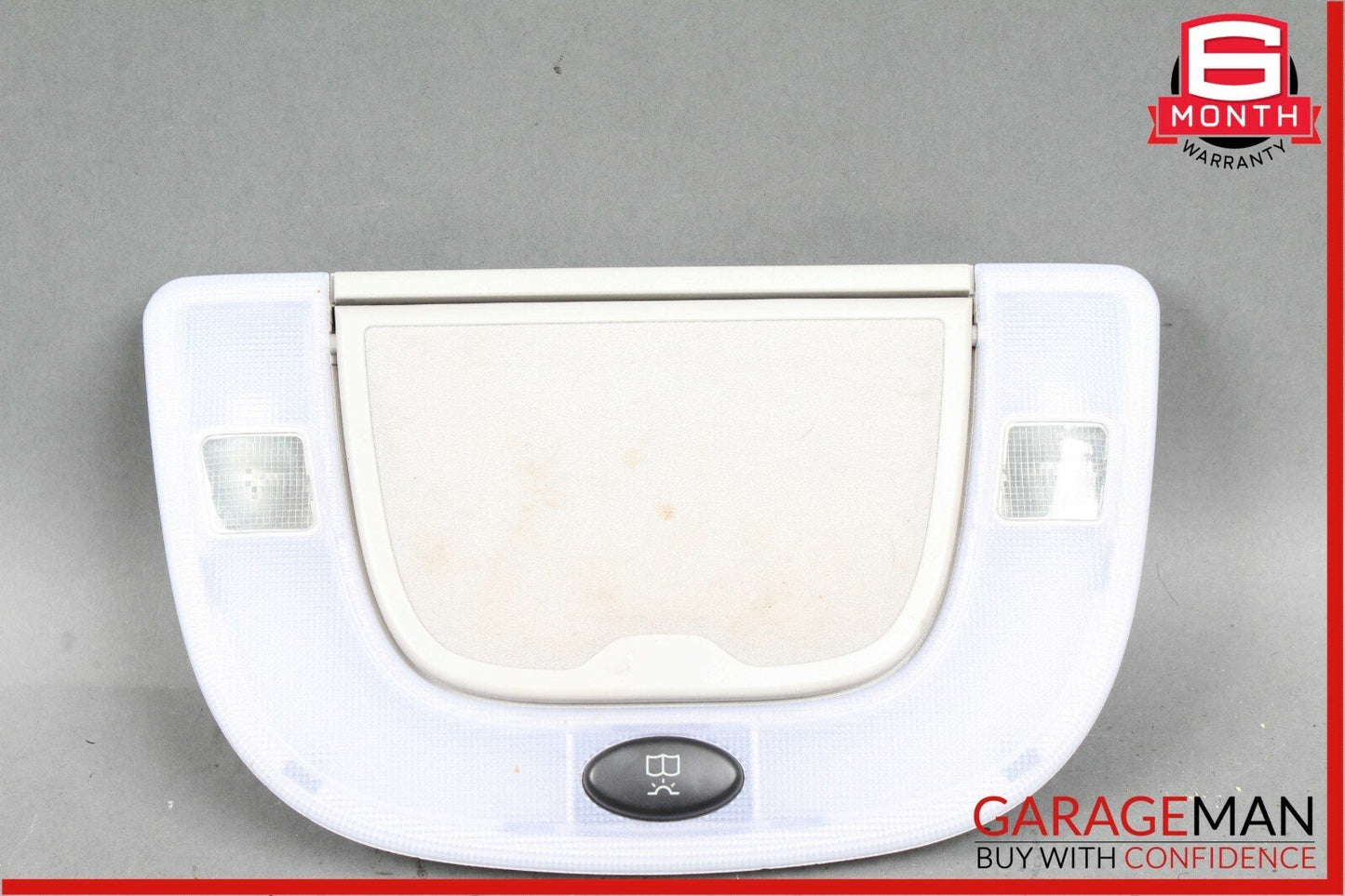 00-06 Mercedes W220 S430 S55 AMG Rear Headliner Reading Map Dome Light Beige OEM