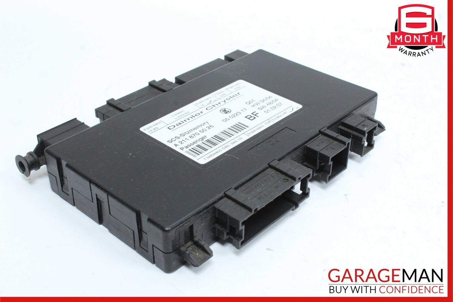 03-12 Mercedes E350 SLK350 E550 CLS550 Front Right Side Seat Control Module Unit