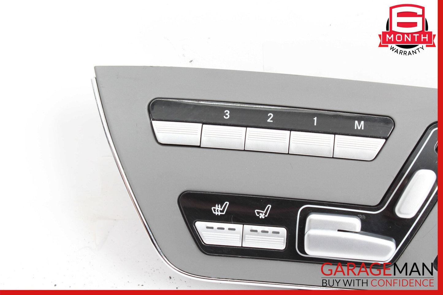 07-13 Mercedes W221 S550 S63 Front Right Side Seat Control Switch Trim OEM
