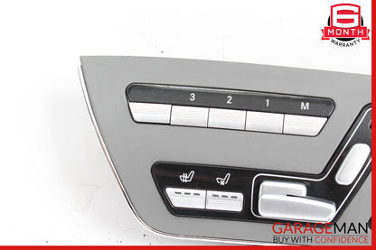 07-13 Mercedes W221 S550 S63 Front Right Side Seat Control Switch Trim OEM