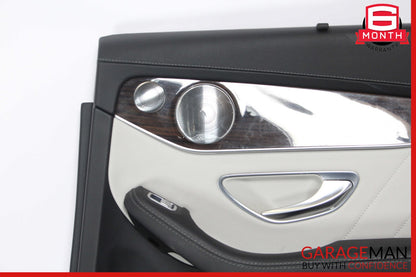 15-21 Mercedes W205 C400 C350e Rear Right Side Interior Door Panel OEM