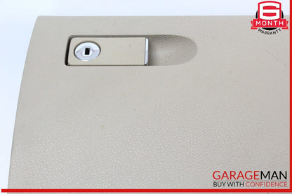 08-11 Mercedes W204 C300 C250 Dashboard Glove Box Compartment Beige OEM