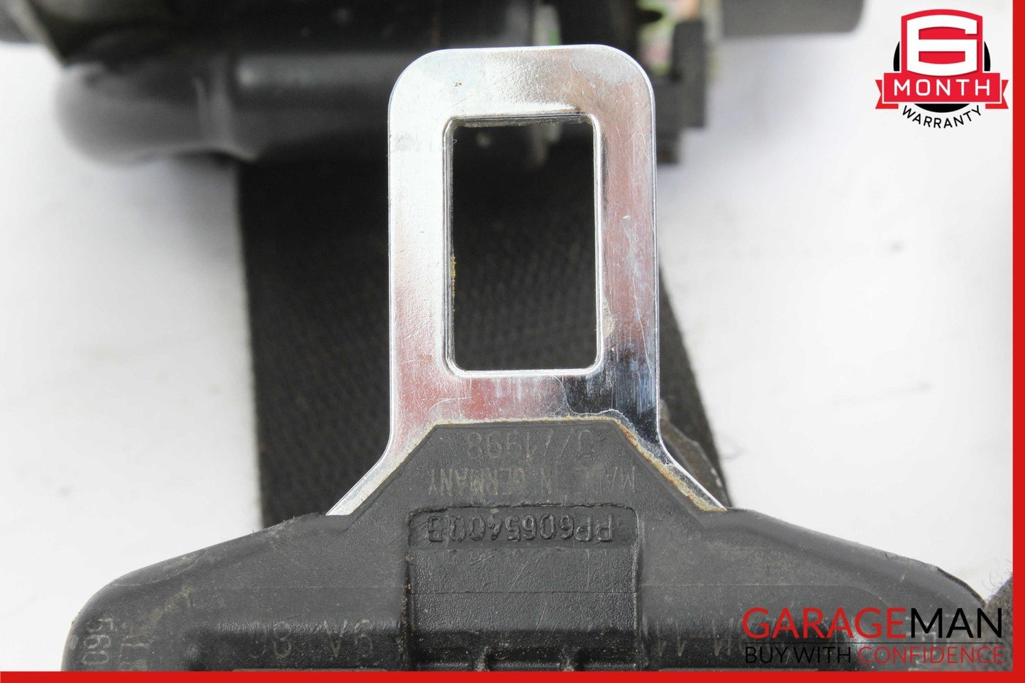 97-04 Mercedes R170 SLK230 SLK320 Front Left Side Seat Belt Seatbelt Black