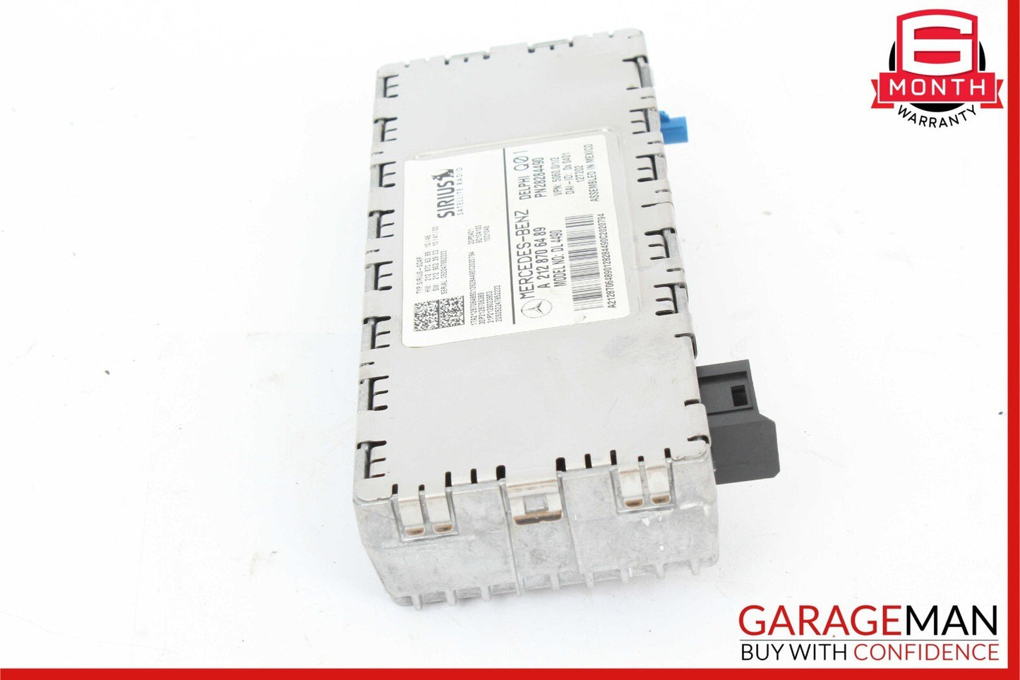 12-14 Mercedes W204 C250 CLS500 Sirius Satellite Radio Receiver Control Module