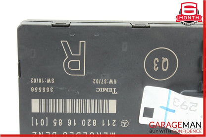 03-09 Mercedes W211 E500 E55 E550 Front Right Passenger Door Control Module OEM