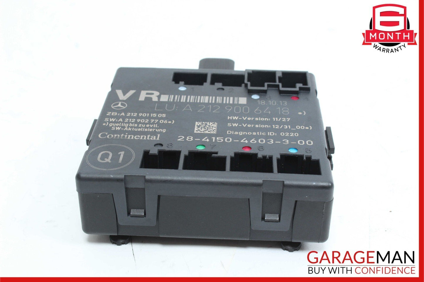 08-18 Mercedes W204 C250 E350 SLK250 Front Right Side Door Control Module Unit