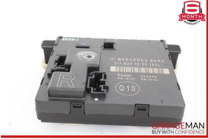03-09 Mercedes W211 E350 E550 Rear Right Side Door Control Module Unit OEM