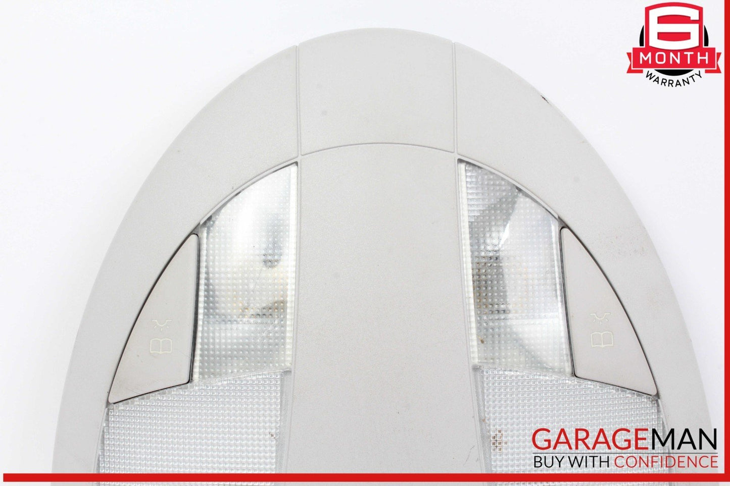 07-09 Mercedes W211 E350 E550 Rear Overhead Dome Light Gray 2118207301 OEM