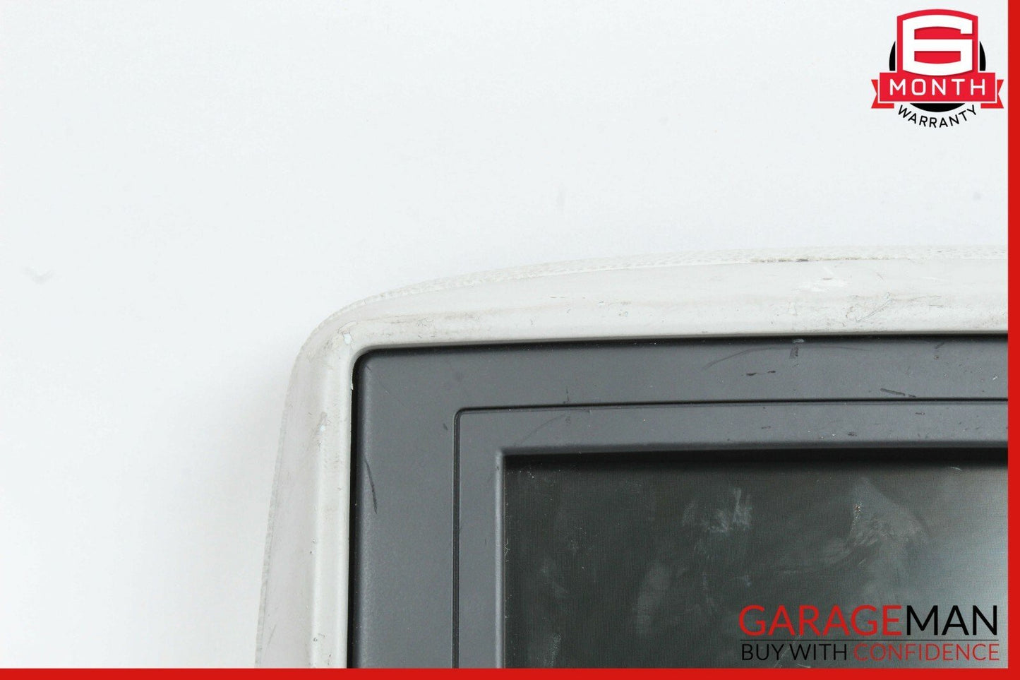07-12 Mercedes X164 GL450 ML450 Rear Seat Headrest Screen Monitor Display Grey