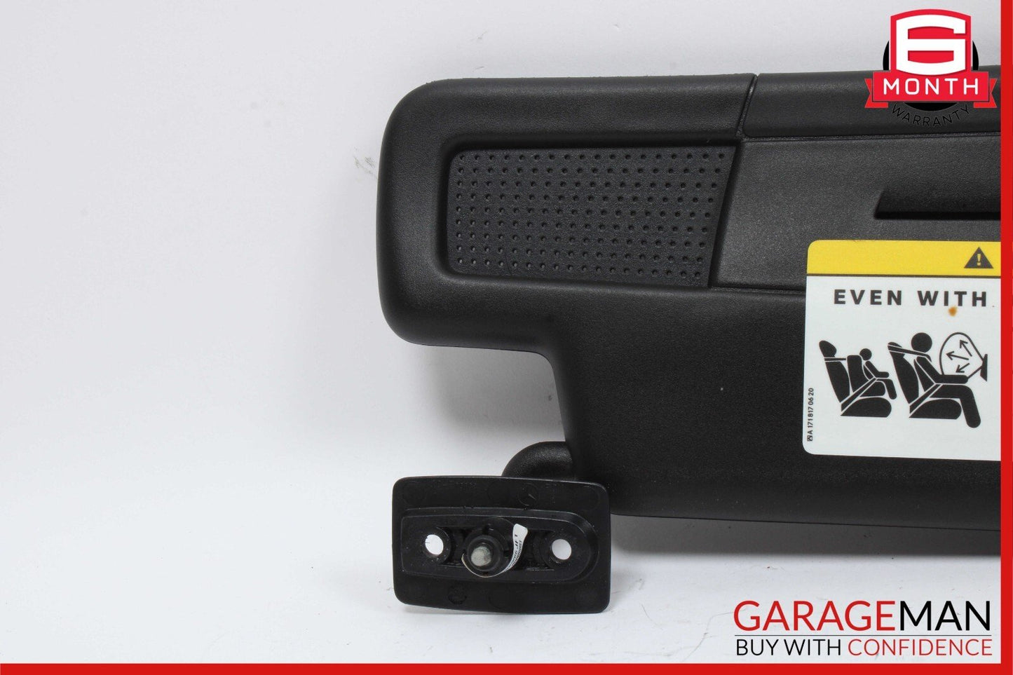 05-11 Mercedes R171 SLK300 Front Left Driver Sun Visor Sunvisor Shade Black OEM