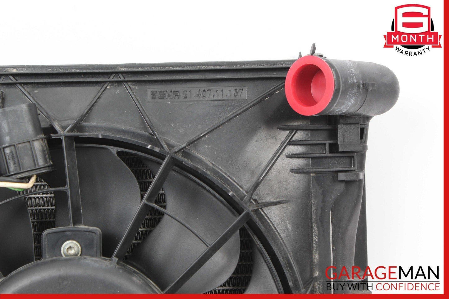 97-05 Porsche Boxster S Left Engine Cooling Radiator A/C Air Condenser Assembly