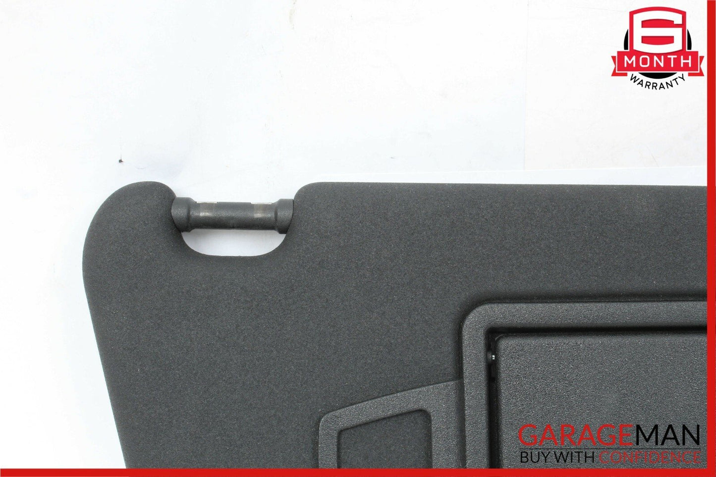 08-14 Mercedes W204 C300 Front Right Side Sunvisor Sun Visor Black OEM