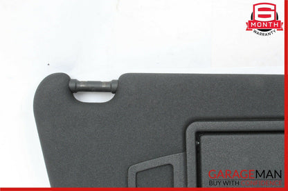 08-14 Mercedes W204 C300 Front Right Side Sunvisor Sun Visor Black OEM