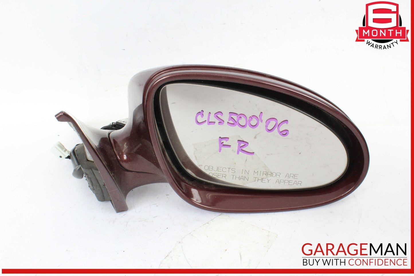06-08 Mercedes W219 CLS500 Front Right Passenger Side Door Rear View Mirror OEM