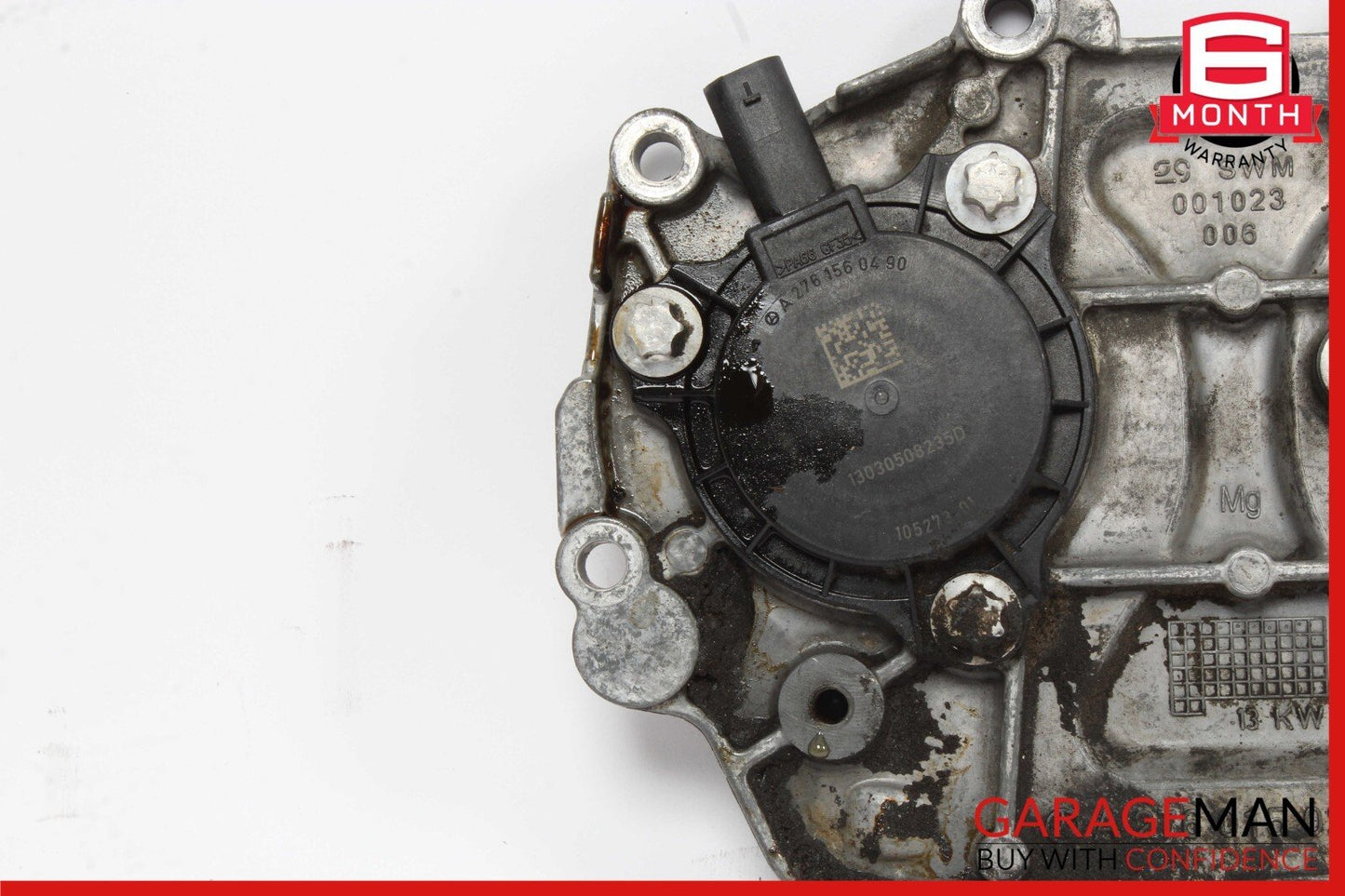 12-18 Mercedes W212 E350 E550 Front Left / Right Engine Timing Chain Cover Plate