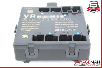 08-18 Mercedes CLS550 C300 E400 E350 Front Right Side Door Control Module Unit
