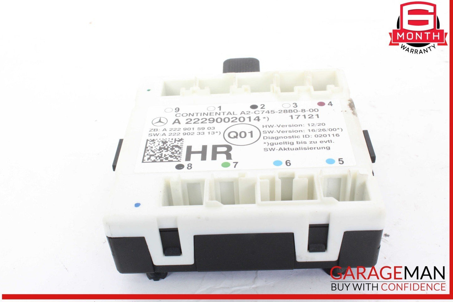 15-20 Mercedes W205 C300 C350e C400 Rear Right Side Door Control Module Unit OEM