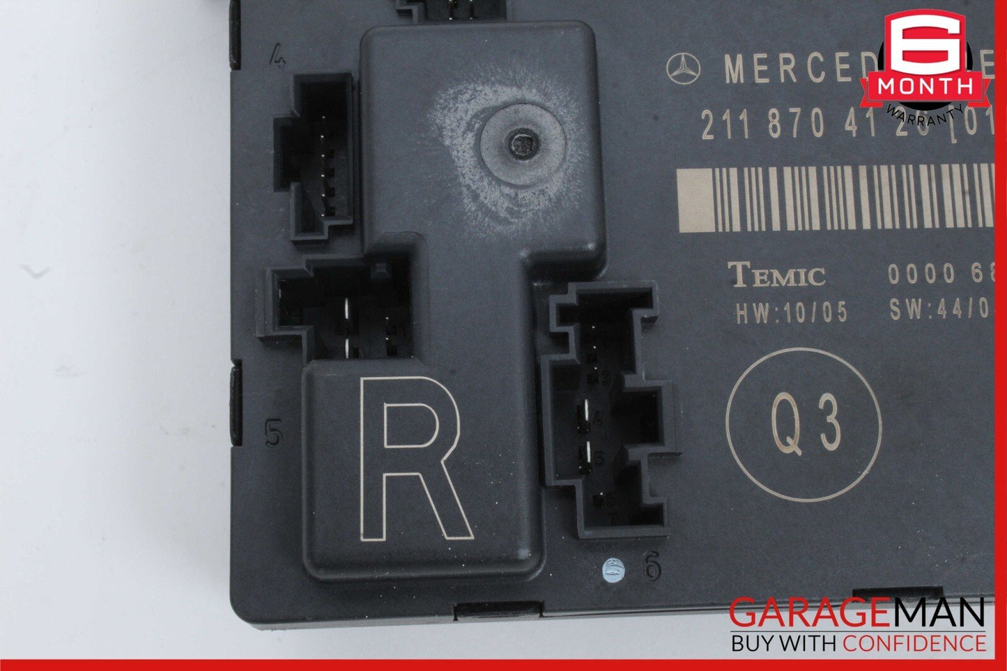 03-09 Mercedes W211 E350 E550 Rear Right Passenger Side Door Control Module Unit