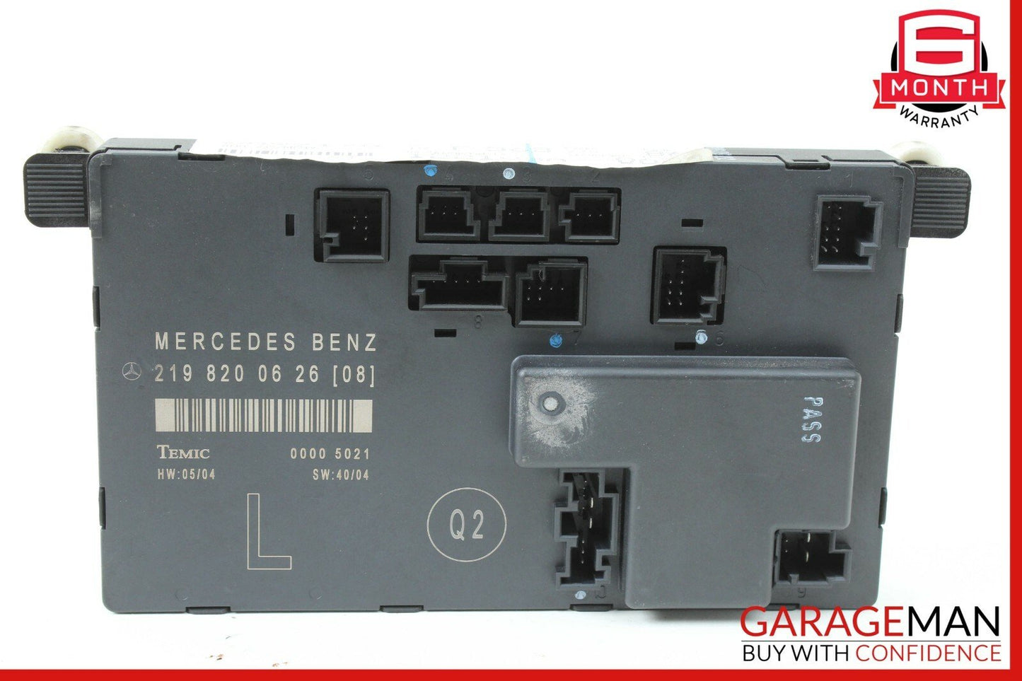 06-11 Mercedes W219 CLS550 CLS55 AMG Front Left Side Door Control Module Unit