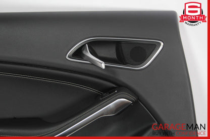 14-18 Mercedes W117 CLA250 Rear Left Interior Door Trim Panel Cover Assy Black