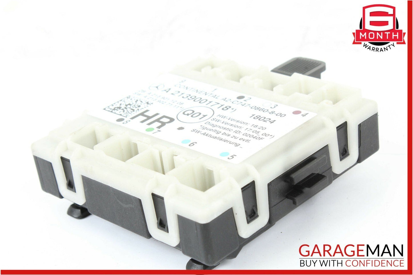16-18 Mercedes W213 E400 Rear Right Passenger Side Door Control Module Unit OEM