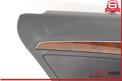 13-17 Audi Q5 Rear Left Driver Side Interior Door Panel OEM