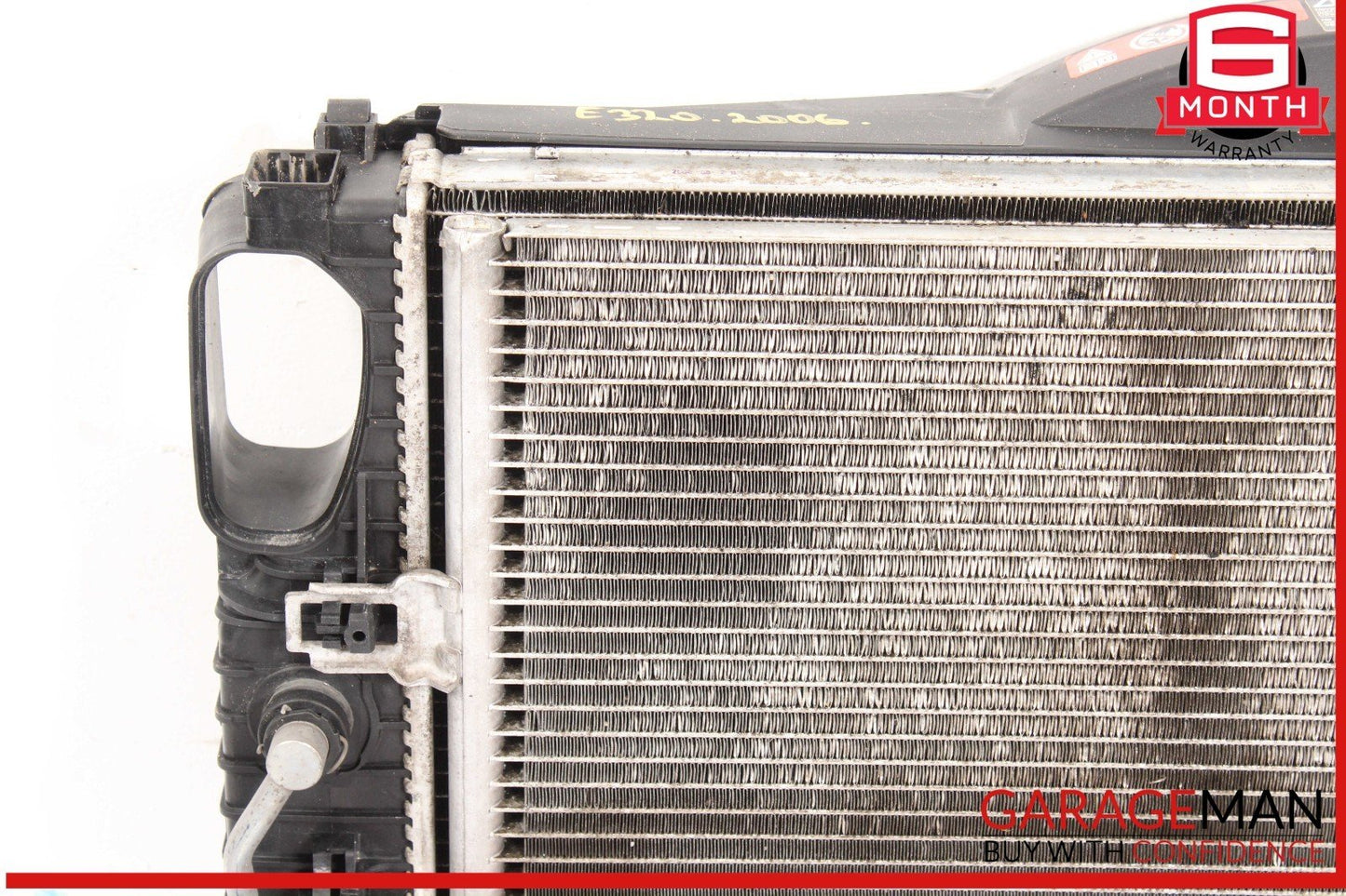 03-09 Mercedes W211 E320 Engine Motor Cooling Fan Radiator A/C Condenser Assy