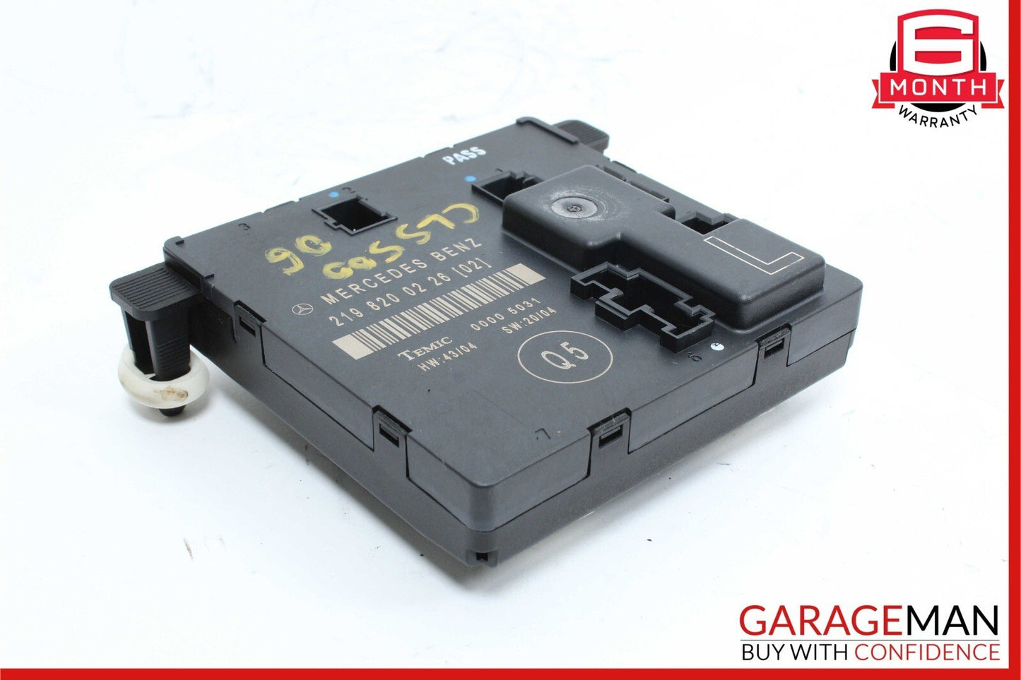 06-11 Mercedes W219 CLS500 CLS550 Rear Left Side Door Controller Module Unit
