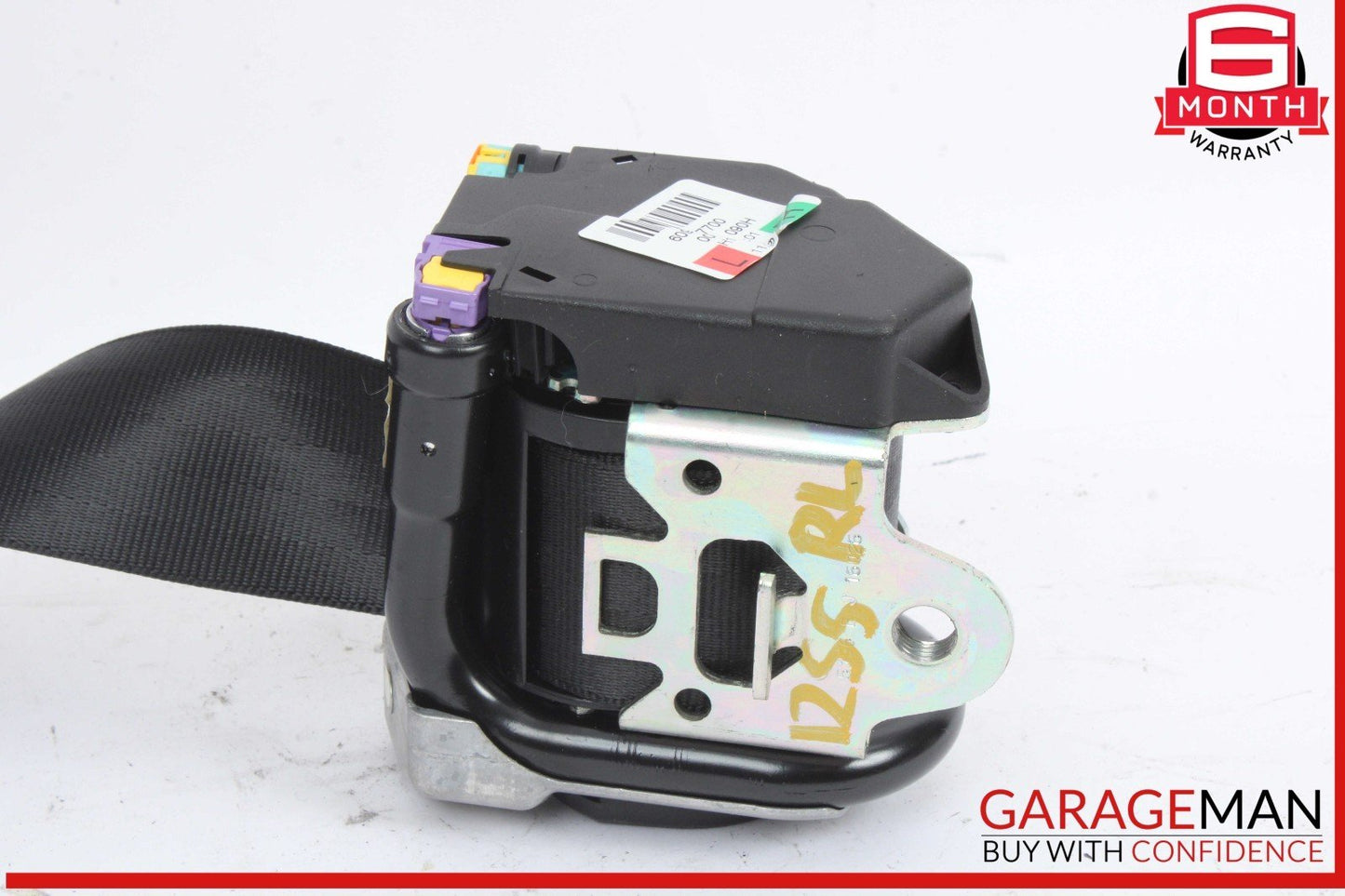 09-17 Audi S5 SQ5 Rear Left or Rear Right Seat Belt Seatbelt Retractor Black OEM
