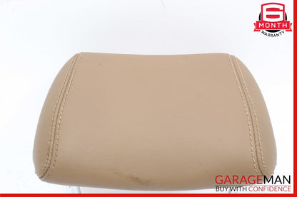 07-09 Mercedes W221 S600 S63 AMG Rear Center Seat Headrest Head Rest Brown OEM