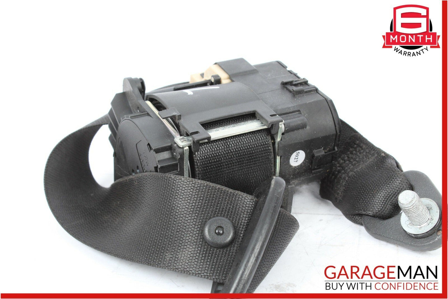 07-10 Mercedes W216 CL550 Front Left Side Seat Belt Seatbelt Retractor Black OEM