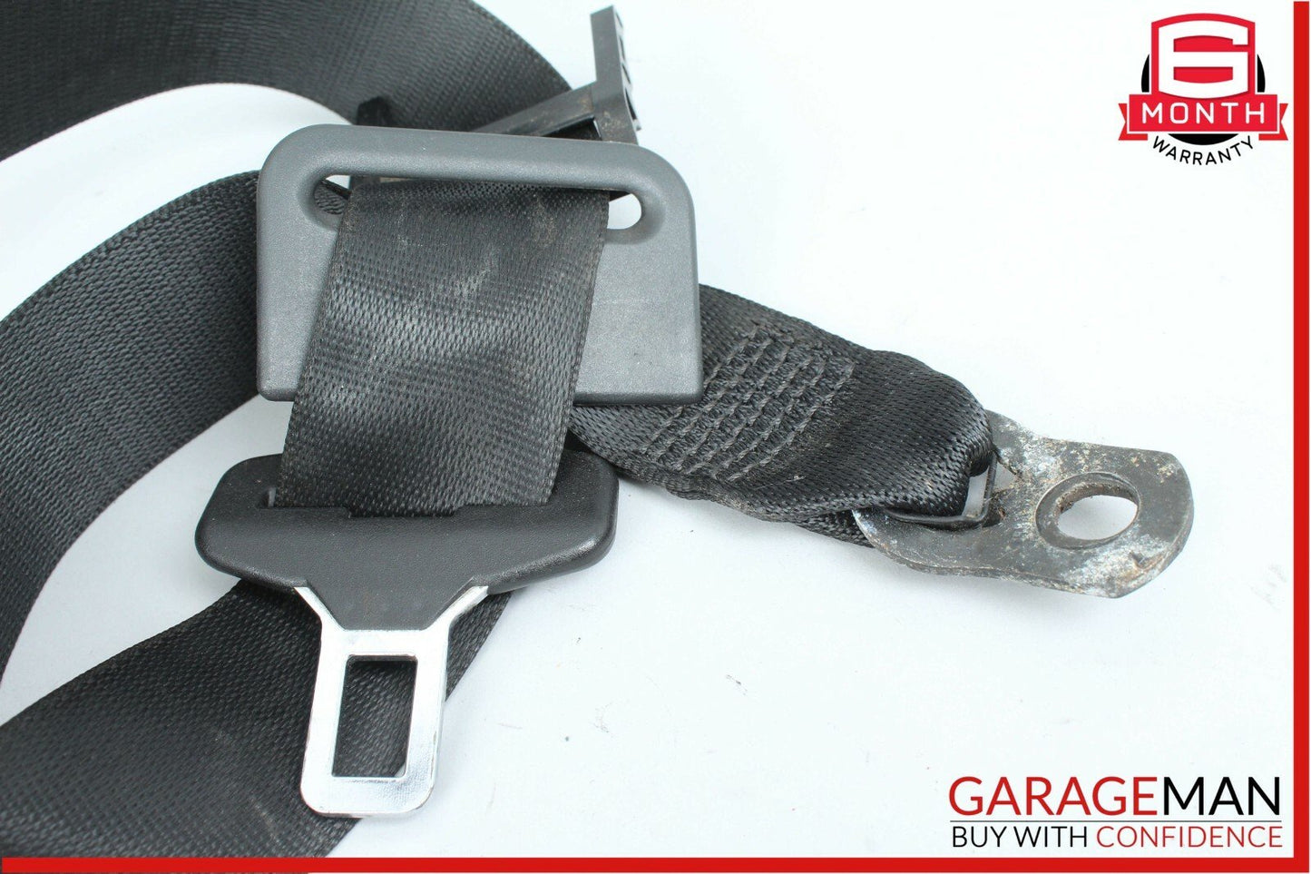 03-06 Mercedes W211 E320 E500 Rear Center Seatbelt Seat Belt Retractor Black OEM