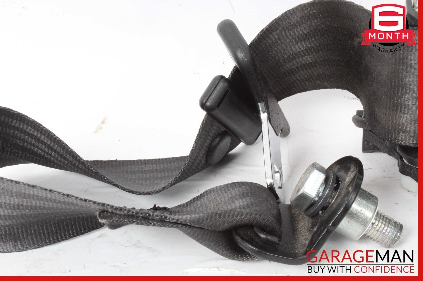 08-19 Maserati GranTurismo M145 Coupe Rear Right Side Seat Belt Black OEM