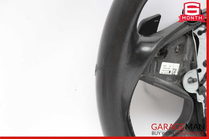 10-13 Mercedes W212 E350 E500 Drivers Steering Wheel w/ Leather Trim Black OEM