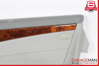 03-08 Mercedes R230 SL500 SL55 AMG Front Right Interior Door Panel Assy Grey