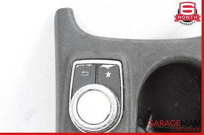 14-18 Mercedes W117 CLA250 Center Console Cup Holder Trim Panel w/ Control Unit