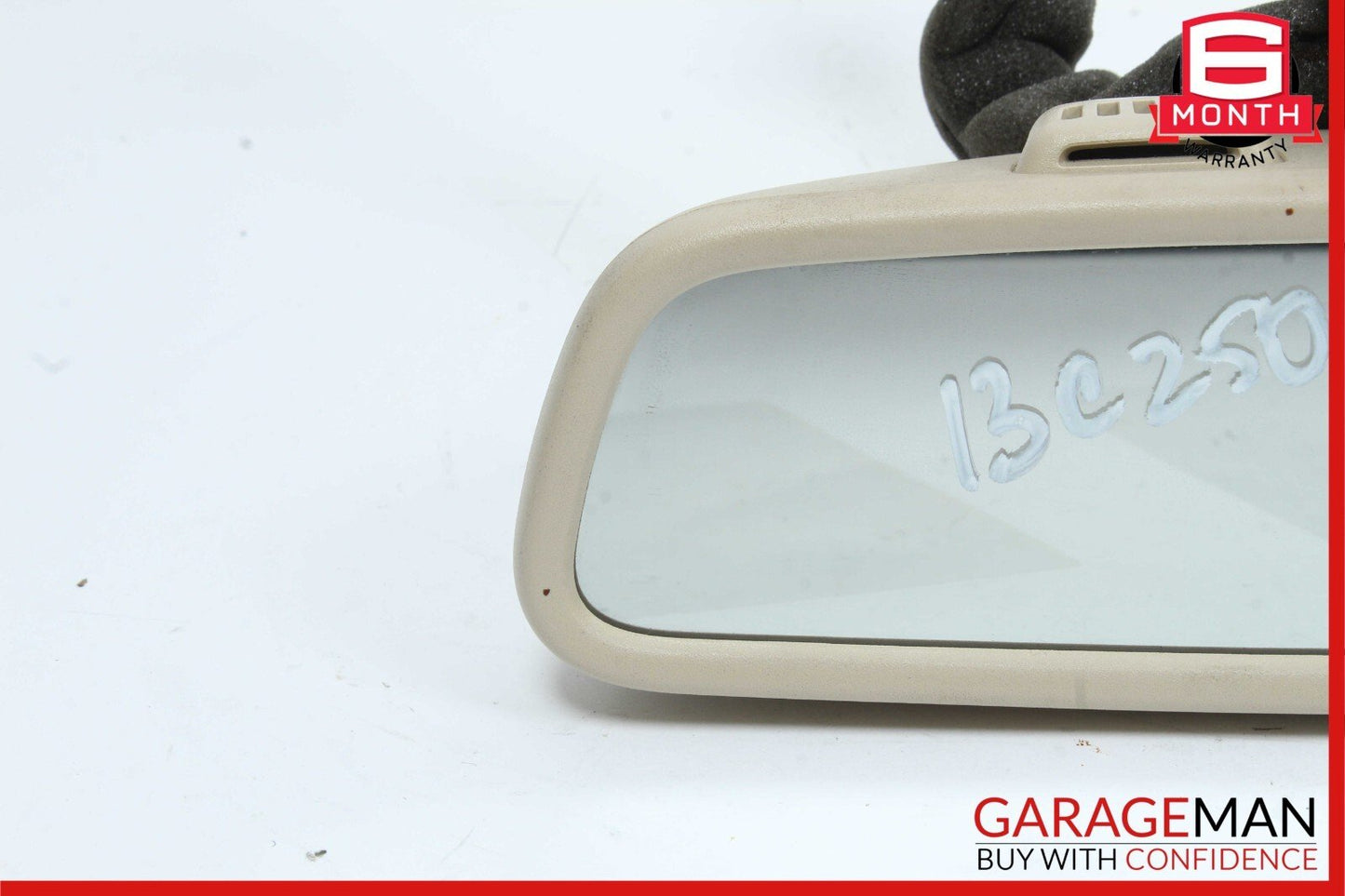 10-16 Mercedes W204 C250 C300 E350 E400 Interior Rear View Mirror Assembly Beige